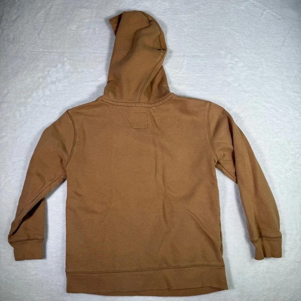 GAP x Disney‎ Kids Hoodie Sweatshirt Size L (10) Brown Mickey Mouse